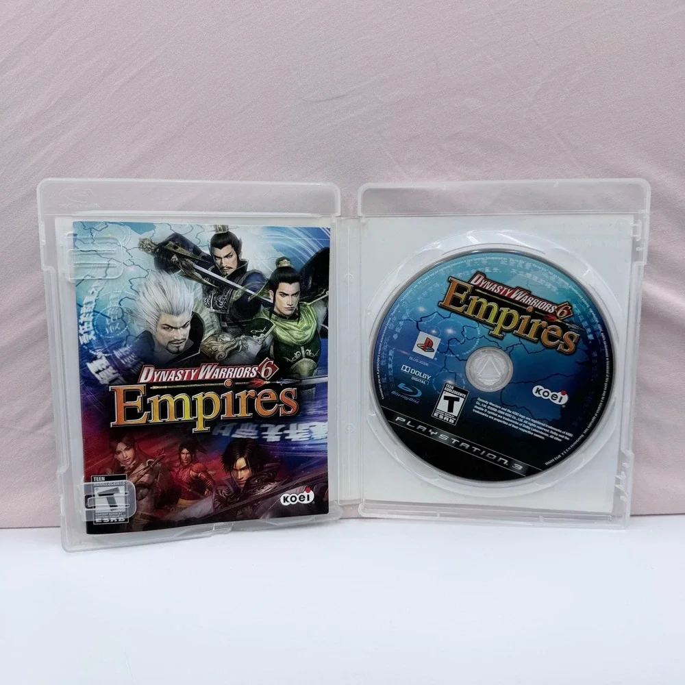 Dynasty Warriors 6 7 8 & 6 Empires PS3 Game Lot Koei Tecmo PlayStation 3 Bundle